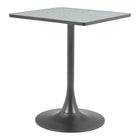 Zuo - Spot Table bistrot - Gris/Noir-Couleur: Gris/Noir