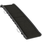 PawHut - Rampe pliante pour animaux 61 po avec surface givrée, rebords latéraux surélevés-La rampe extra-longue de 61 po (150 cm) crée une pente douce, protégeant les articulations de votre animal 