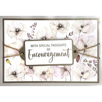 Rosedale Gold - Cartes de souhaits Amitié avec enveloppes – 5-1/2 po x 8 po – Religieuse : encouragement – paquet de 6-Cartes de souhaits qualité boutique