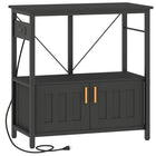 PawHut - support d’aquarium pour réservoir de 20-29 gallons, capacité de 330 lbs, noir-Convient aux aquariums de 20 à 29 gallons grâce à un cadre en acier robuste 
