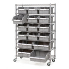 Seville - Support à 16 bacs de rangement Classics de calibre commercial NSF, 7 niveaux (SHE16510BX)-Solution d'organisation