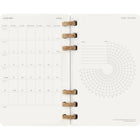 Moleskine - 2026 Spiral 12 mois couverture souple agenda annuel solaire , grand format - 5 po x 8.25 po - noir-Angles Arrondis, Fermeture À Élastique Et Pochette Extensible À L'Arrière