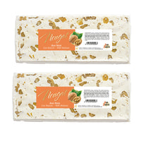 San Andrés - barres de nougat aux noix 200 g - paquet de 2-Préparé avec 25 % de noix pour une saveur riche et gourmande