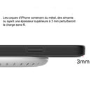 MyBat - Tapis de chargement sans fil Pro 15 watts, Blanc-Compatible avec la charge rapide iPhone et Android