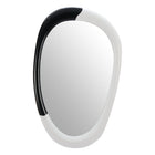 Zuo - Miroir Muna - Blanc/Noir-Dimensions: 1,2 po L x 19,3 po L x 31,3 po H