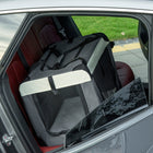 PawHut - Transport pour Animal de Compagnie Pliable 24 po avec Tapis Amovible - Gris-Coussin doux à l’intérieur pour plus de confort, amovible et lavable