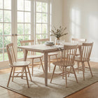 Zuo - Tyce Chaise de salle à manger - Naturel - Ensemble de 2-Supporte jusqu'à 250 lb