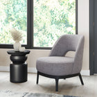 Zuo - Mistley Fauteuil d’appoint - Gris-Supporte jusqu'à 280 lb