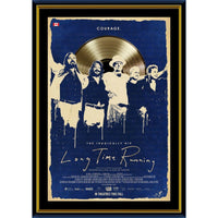 The Tragically Hip Long Time Running impression with Gold LP - Impression encadree - 26" x 34"-Qualité supérieure - music memorabilia