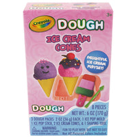 Crayola - Silly Scent Pâte à Modeler - Cornets De Glace-Pâte à Modeler