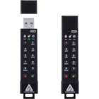 Apricorn - clé sécurisée Aegis 3NX chiffrée USB 3.1 Gen 1 de 64 Go clé USB - noir-IP 67 interdit à l’immersion dans l’eau et au soufflage de poussière. Le terrain accidenté, le sable, les endroits humides et les températures extrêmes ne font pas le poids face au 3NX. L’enveloppe extérieure en alliage d’aluminium résistante à l’écrasement et le manchon durable sont prêts pour n’importe où. 