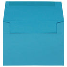 JAM Paper - Enveloppes d'invitation colorées A6 - 4 3/4 x 6 1/2 - bleu recyclé - Paquet de 100-Parfait pour les cartes de voeux, les invitations, les mariages ou toute autre annonce