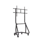 Amer Mounts - Meuble TV avec roulettes pour écran de 60 à 105 po - Noir mat-Construction robuste : Conçu avec des matériaux renforcés pour assurer une résistance supérieure et une durabilité à long terme