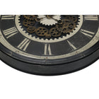 Monarch Specialties - Horloge - 30 po Rond - Mécanisme D'Engrenage - Surdimensionné Grand - Horloge Murale - Brun - Transitionnel-3 piles AA sont nécessaires (non incluses) pour profiter du mouvement artistique de cette horloge de style transitionnel . pour usage intérieur uniquement