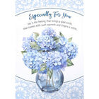 Mill Brook Studio - Cartes de souhaits Fête avec enveloppes – 5-3/8 po x 7-3/4 po – Spécialement pour toi : vase – paquet de 18-Cartes de souhaits qualité boutique