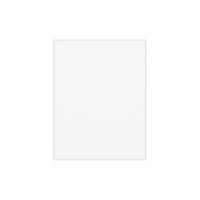 LUX - Papier cartonné 8 1/2 x 11 po, cristal métallique, 500/boîte (81211-C-30-500)-Offert en cristal métallique, un blanc doux chatoyant