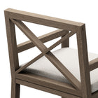 Modway - Northlake Terrasse extérieure Teck Fauteuil à manger, Caillou-8