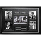 Rat Pack impression Sinatra/Martin/Lawford/DavisJr Collage - Impression encadree - 35" x 23"-Impression d'art de haute qualité avec passe-partout et encadrement professionnel