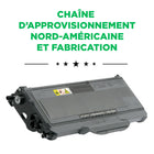 CIG - Cartouche de toner Brother TN360 remise à neuf - rendement élevé - noir- Garantie de 2 ans avec garantie de performance à 100 %