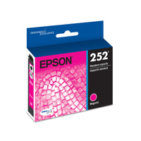 Epson - Cartouche d'encre 252 - Capacité standard - Magenta-Qualité photo supérieure à celle des photos de labo