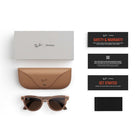 Ray-Ban Meta - Lunettes Skyler Gen 2 AI - Verres Transitions transparents/marrons - Monture pêche brillante-Haut-parleurs discrètes à oreilles ouvertes et réseau personnalisé de 5 micros