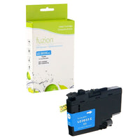 fuzion - Brother LC3033C Cartouche D'Encre Compatible - Rendement Haut - Cyan-Couleur d'encre: Cyan