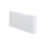 Doodlebug - Tampon de nettoyage blanc - 4,6 po l x 10 po L - Paquet de 10-L'enduit reparti uniformement aide à reduire le nombre de nœuds et d'agglomerations