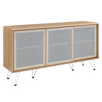 Modway - Nomad Buffet - Chêne-Buffet industriel moderne