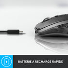 Logitech - MX Anywhere 2S souris sans fil édition Bluetooth - Graphite-8