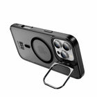 Blu Element - Coque Chromatic Kick avec MagSafe pour iPhone 16 Pro Max - Noire-Résistant aux impacts