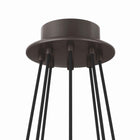 Modway - Surround 8-Lumière Lustre - Bronze blanc-Ampoules non incluses
