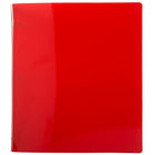 JAM PaperMD – Cartable à 3 anneaux Designders, 1 po, rouge, 4/paquet-4
