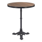 Zuo - Table de salle à manger Gazebo - Noyer-Garantie limitée de 3 ans