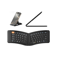 ProtoArc - Clavier Bluetooth ergonomique pliable - Noir-Touches à interrupteur ciseaux