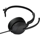 Jabra - Casque filaire mono Evolve2 50 USB-C/A et Bluetooth - Unified-Réduisez votre environnement au silence avec la réduction active du bruit (ANC)