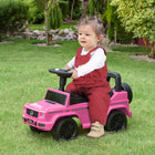 Aosom - Voiture à glisse pour bébé compatible - rose-Dimensions du siège : 9,8 po P x 6,7 po l x 11 po H (25 x 17 x 28 cm) (depuis le sol) 