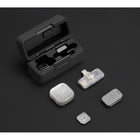 DJI - Mic Mini 2S avec 1 émetteur, 1 récepteur mobile et un étui de charge-Réduction de bruit par IA à deux niveaux, trois préréglages de tonalité vocale