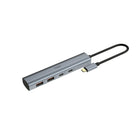 Kopplen - Concentrateur USB 3.2 Type-C à 4 ports-Transfert de données et chargement : Ce hub USB à quatre ports permet de connecter plusieurs appareils USB simultanément pour le transfert de données et le chargement