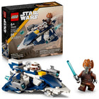 LEGO - Star Wars Microvaisseau Jedi Starfighter de Plo Koon-Microvaisseau LEGO Star Wars : La Guerre des clones à construire rapidement pour des jeux de simulation