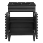 Modway - Render 24" Vanette de salle de bain - Noir noir-8