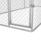 PawHut - Chenil pour chien d’extérieur 19,7 pi L x 7,5 pi l x 7,5 pi H avec housse imperméable-La grande hauteur empêche les chiens de sauter par-dessus 