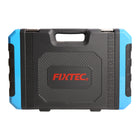 Fixtec - Jeu d'outils de mécanique avec cliquet et douilles de 3/8 pouce (132 pièces)-Étui de transport pratique