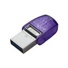 Kingston - DataTraveler microDuo 3C USB Type-C et Type-A Clé USB - 64 Go-Les connecteurs doubles acceptent les ports USB Type-C et Type-A