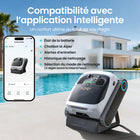 Aiper - Nettoyeur de piscine robotisé sans fil Scuba N1 Max avec navigation intelligente, nettoyage horizontal de la ligne d'eau-Garantie de 2 ans incluse