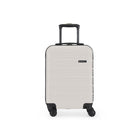 Swiss Mobility - SEA Bagage à main rigide - Lait d'avoine-Roues doubles pivotantes à 360 degrés pour un roulement doux et silencieux
