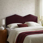Modway - Cosette Performance Velvet Tête de lit King Size, Mûrier-Ajustable