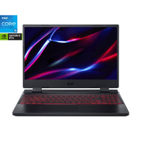 Acer - Ordinateur portable Acer Nitro 15,6" - Intel Core i5-12450H - RTX 4050 - 512 Go SSD - 16 Go RAM - Windows 11 - Noir-Processeur : Intel Core i5-12450H 12 Mo de cache de 12e génération, jusqu'à 4,40 GHz