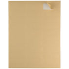 Jam Paper Étiquettes postales, 1 x 2,63 po, or métallique, 120/paquet (40732537)-Pour l’utilisation avec les imprimantes laser