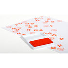 Ready 2 Learn - Tampon encreur lavable - Orange - Paquet de 6-Conception du tampon d'encre surélevé: Le tampon surélevé signifie qu'il n'y a pas de bords durs autour de l'encre. Les enfants peuvent appuyer sans heurter un bord, ce qui offre plus d’espace pour tamponner !
