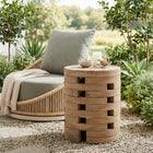 Zuo - Mado Table d’appoint - Naturel-Capacité de poids maximale: 350